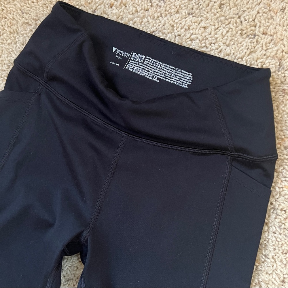 Victorias Secret Small Black On Point Crossfit Yoga Workout Active Leggings - Picture 3 of 9